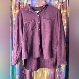 Madewell Thick Button Up Long Sleeve Shirt ✨